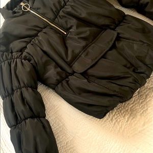 Pullover puffer coat!